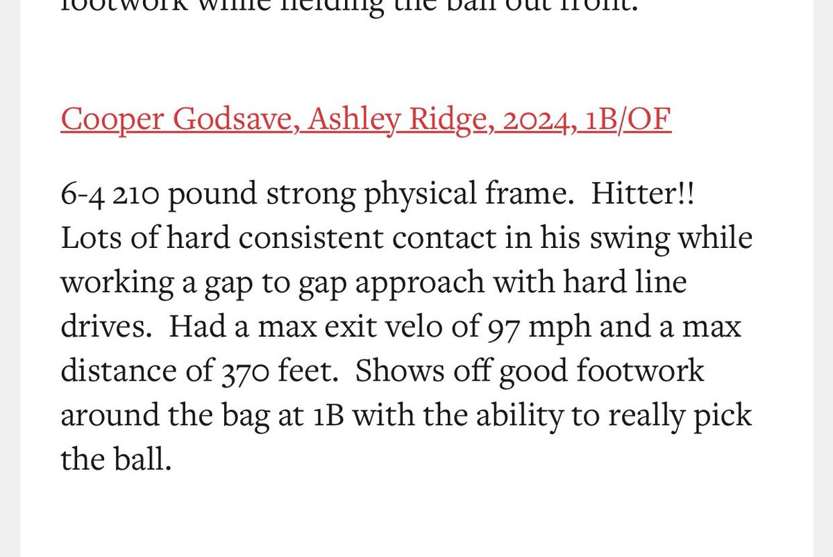 Thank you @PBR_SC for the invite to a great event and write up. <a href="/SammyEsposito41/">Sammy Esposito</a>