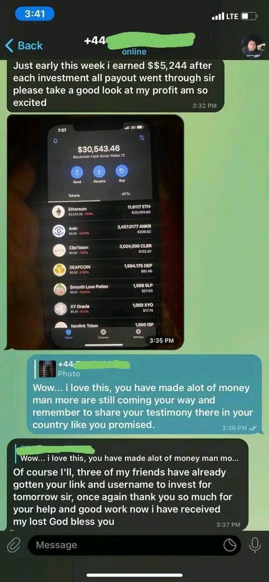Donblue747's tweet photo. @DirtyTinder2 The testimonies are true, #bitcoin trading continues to pay many tremendous profits daily and have changed lives of many investors and people around the world! Let me know if you like to start making money with Reliable and guaranteed source.
Send direct message https://t.co/hUYdICnh86