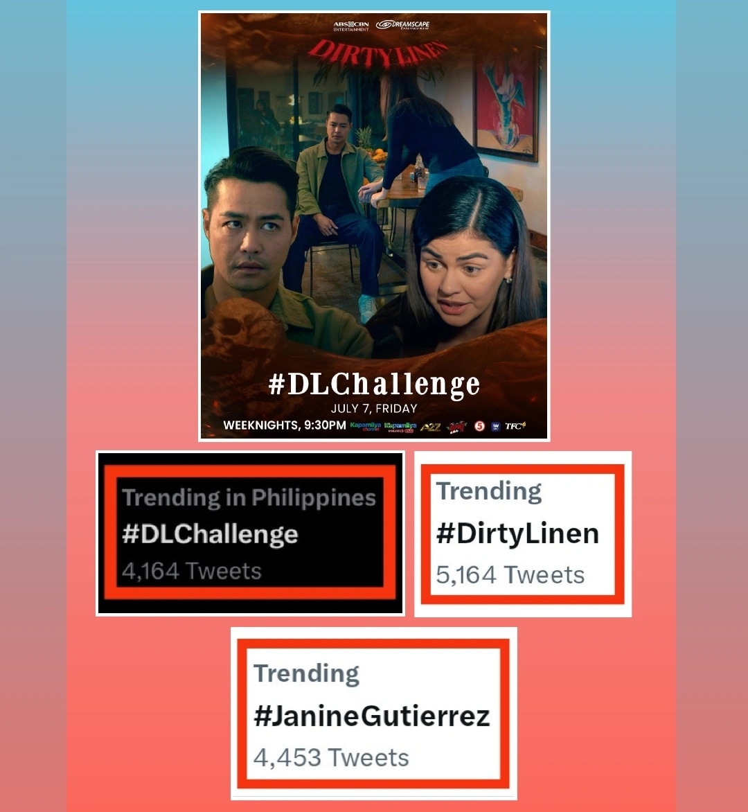 RealPaunine's tweet photo. Thank you guys 😊
Happy weekend 💕
#JanineGutierrez 
#DLChallenge 
#DirtyLinen Monday to Friday 9:30PM https://t.co/oS3YEF43y5