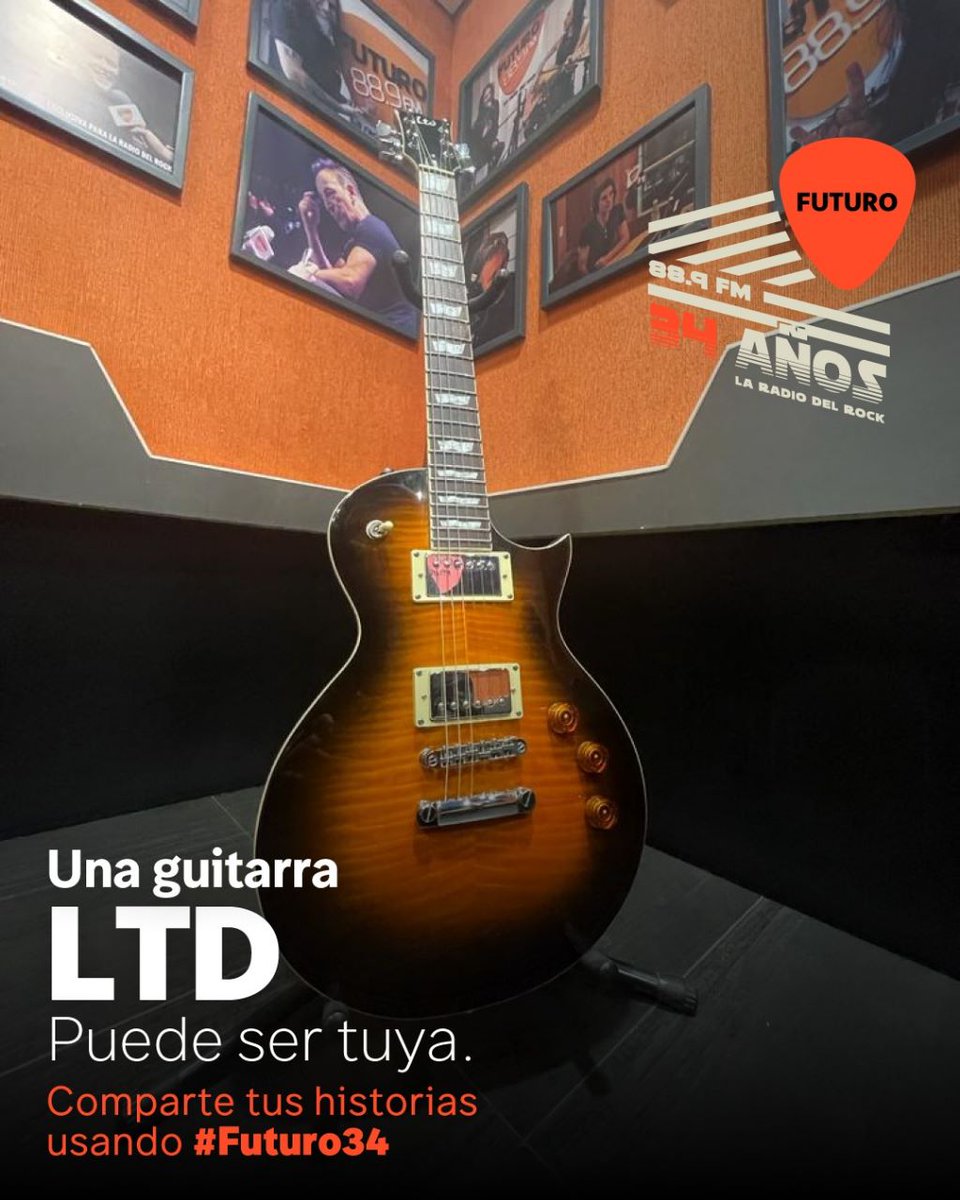 Celebramos 34 años, ¿cuál es tu mejor historia con Radio Futuro? Comenta en el #FalloDividido de #LaLeyDelRock con @vikingeli y <a href="/cuevaspato/">Pato Cuevas</a> y participa por una guitarra que se va al final del programa! #Futuro34 envivo.futuro.cl