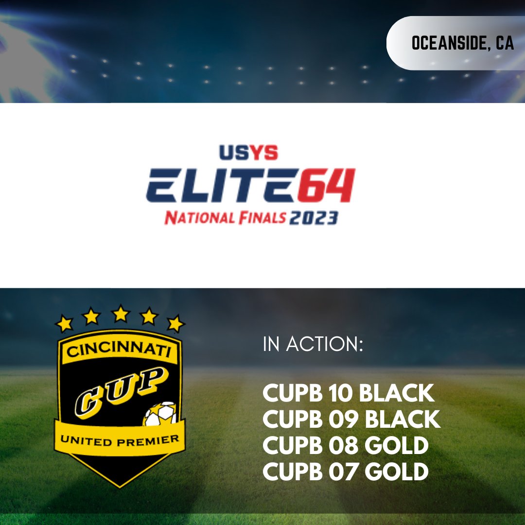Cincinnati United / CUP on Twitter "The E64 National Finals has kicked