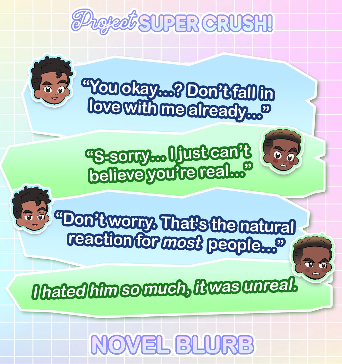 PSCnovel's tweet photo. Hate is a strong word, Jay... Especially when you two spend so much time flirting...! 🤭💫#ProjectSuperCrush https://t.co/Bcqr9u1T63