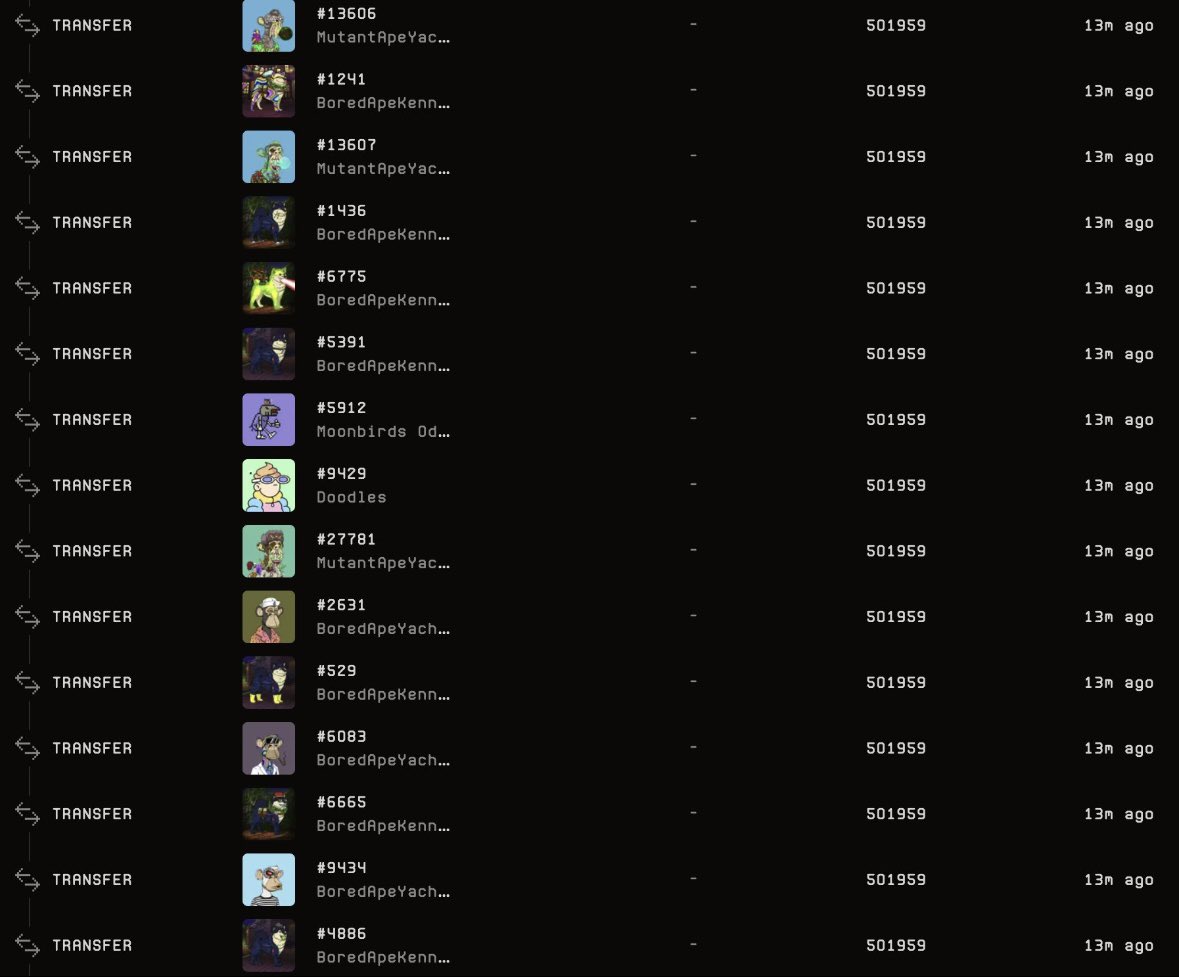 GUTTER CAT TWITTER IS HACKED. 
DO NOT INTERACT

I am devastated. sick. A super kind and good fucking person in the space just got drained for a gargantuan bag of <a href="/BoredApeYC/">Bored Ape Yacht Club 🍌</a> worth around 1 million USD.

Absolutely gutted for my bro. I hope we can find a way to recover some