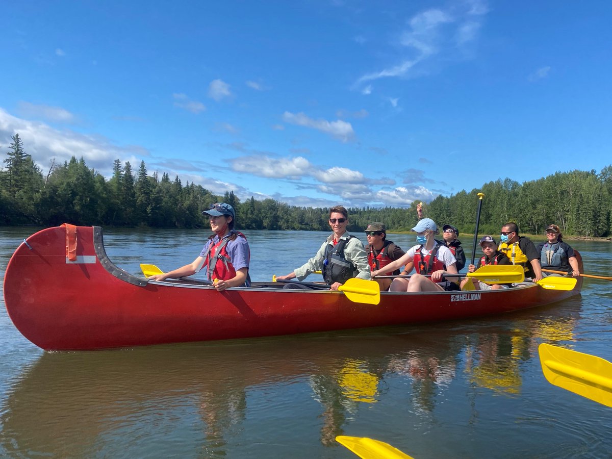 The Nechako Watershed Roundtable youth canoe trip is  seeking participants aged 13 to 25 for its August event.
Program coordinator, UNBC undergrad Jordan Cranmer, says it's a unique opportunity to connect and learn more about the watershed.
To register: nechakowatershed.ca/forms/nwr-yout…