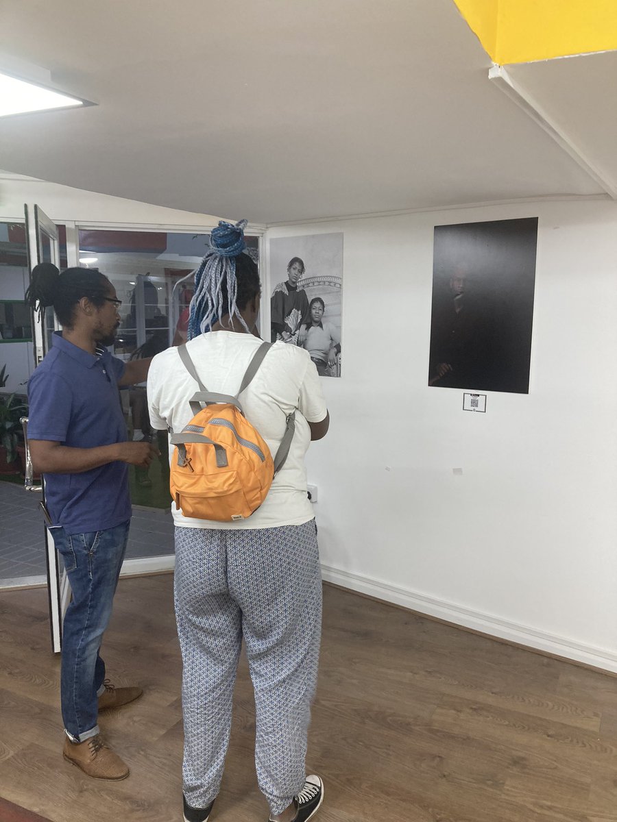 mowords's tweet photo. Joined the Black Wandsworth gallery show tonight. Lots of Black Wandsworth icons celebrated. Not sure how I snuck in! https://t.co/WJkjUtTElC
