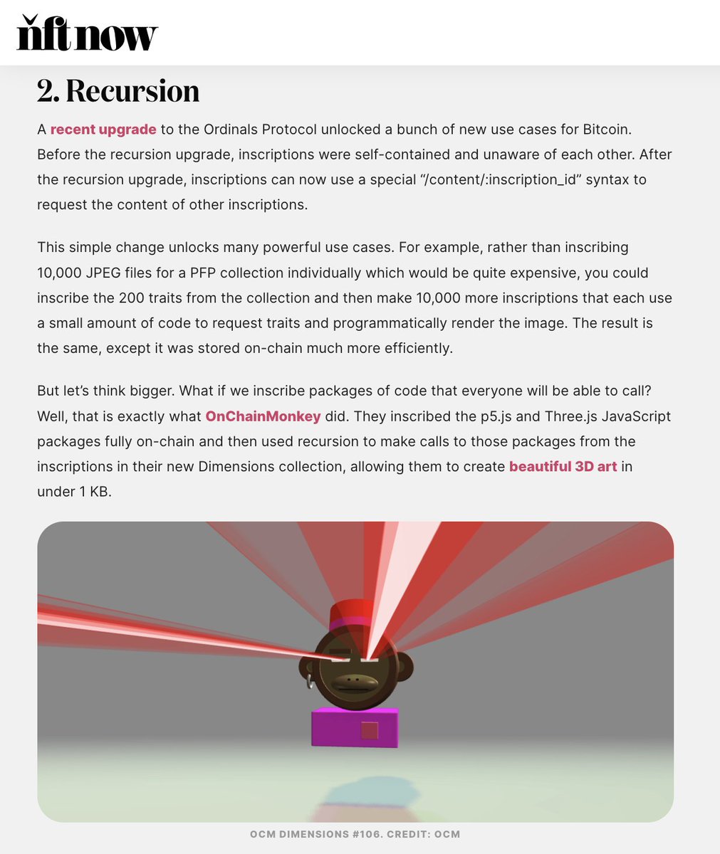OnChainMonkey's tweet photo. OCM Dimensions started the Recursive Movement on Bitcoin 🟧⚡️ https://t.co/Y6x33XBbO2