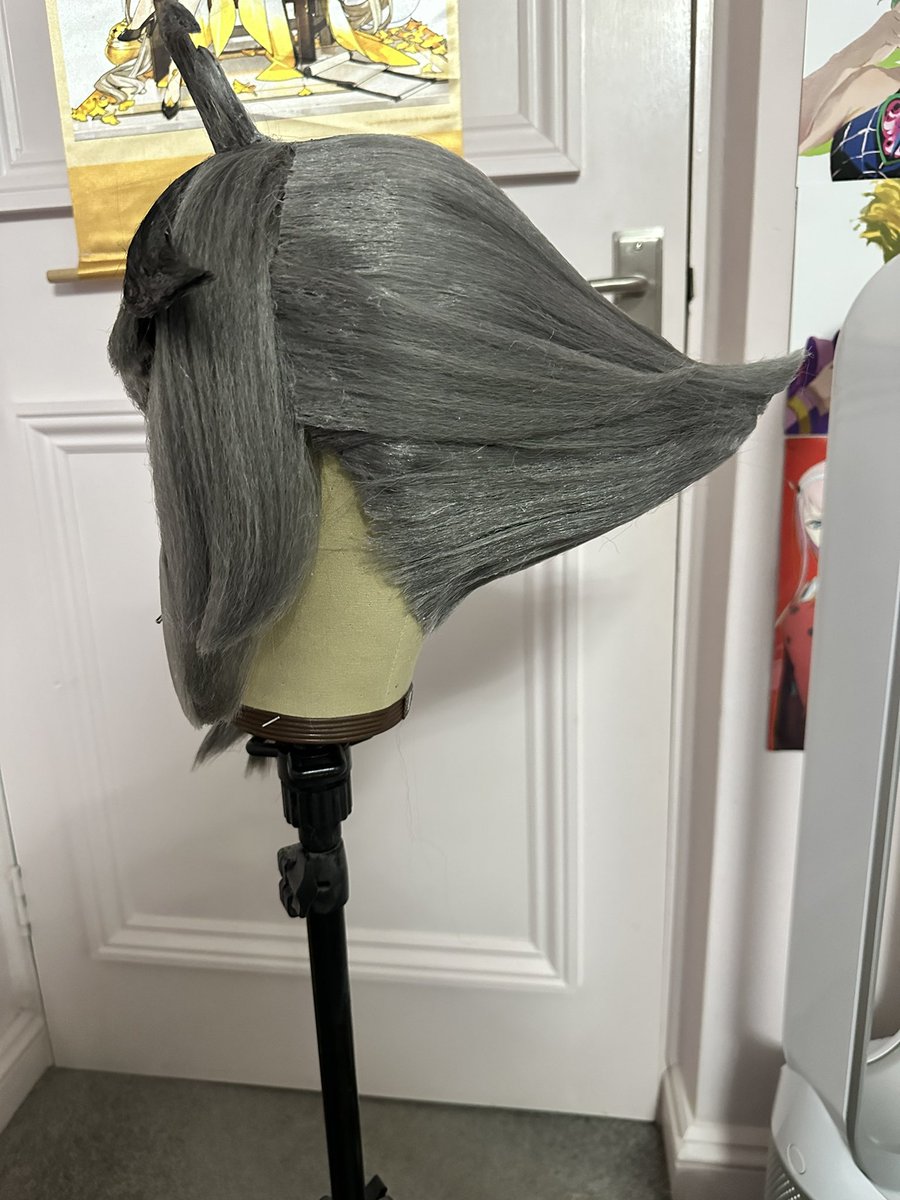 Streliziacos's tweet photo. Not my usual content on here but just finished this wig commission of @snuffyowo for a client on FB!
#cosplay #wigcomission #cosplaycommission #snuffyowo https://t.co/uGjXUlYtDi