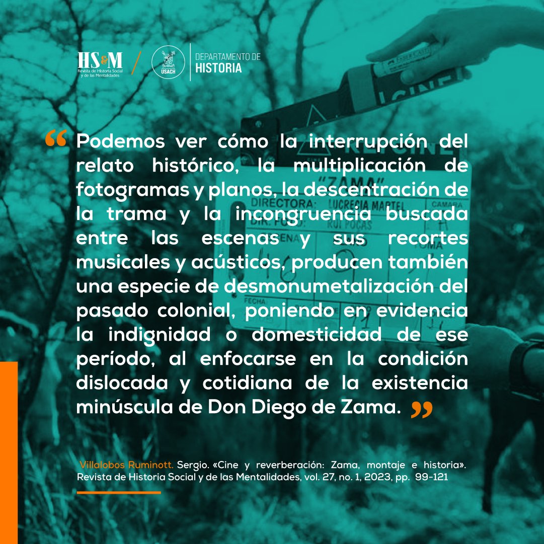 rhsm_usach's tweet photo. No te pierdas el trabajo de Sergio Villalobos Ruminot sobre "Zama" de Lucrecia Martel. Descubre cómo desafía convenciones narrativas e históricas, abriendo nuevas perspectivas sobre cine y política.
🎥📚 Lee el texto aquí: https://t.co/pAnu2atyD1
#RHSM #LucreciaMartel #Zama https://t.co/rsRC0AdTYY