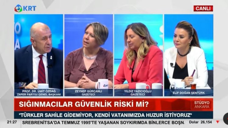 ajans_muhbir's tweet photo. Sunucu: "Münferit olayları bu kadar genellemememiz gerektiğini düşünüyorum." 

Ümit Özdağ: "Olaylar münferit değil, kitlesel. Başınıza gelmediği sürece size münferit gibi geliyor. Gebze'de öldürülen Ayşegül'ün annesi olsaydınız olayı hiç münferit gibi algılamazdınız." https://t.co/YzqbAqUCyy