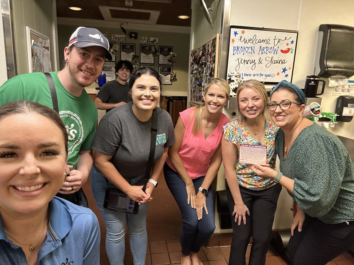 We got to hang out with <a href="/ShainaBrown01/">Shaina Brown</a> &amp; Jenny today! Thank you for coming to BA to recognize our turnover rate &amp; celebrate Ciro’s 24 years with us 🥰