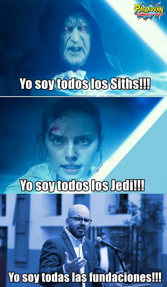 PadawanComics's tweet photo. Me saliste bastante tímida...

#FundacionesTruchas #FundacionesGate #GiorgioGate https://t.co/iOJs8Clfkk