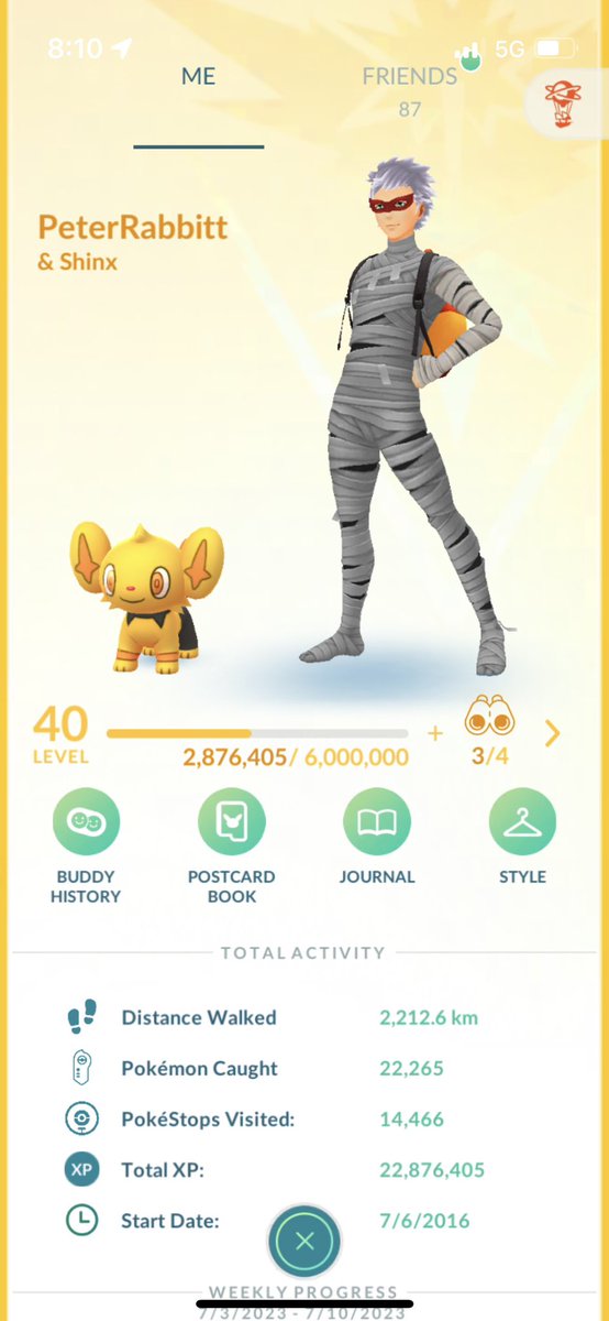 PeterRabbitt's tweet photo. I need to make 151 great friends 😥
#PokemonGO #allin1
Trainer code:
7832 7201 5082 https://t.co/W9cYfABpJv
