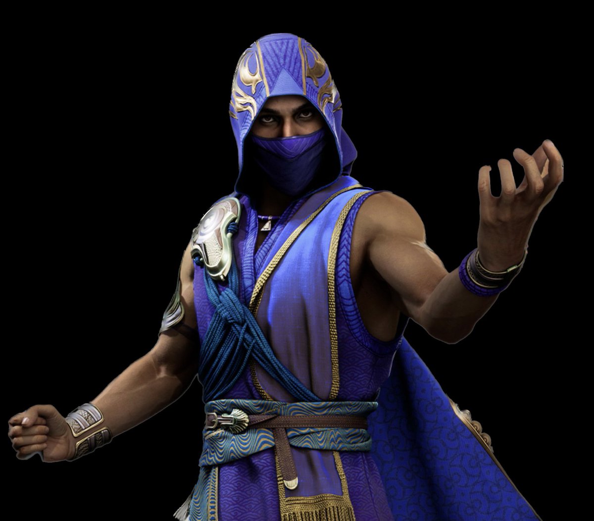 RainyJady's tweet photo. Just a minor Rain edit I did &amp; his design looks way better with the purple shoulder drape 😩💜 https://t.co/pleMY6lFsV