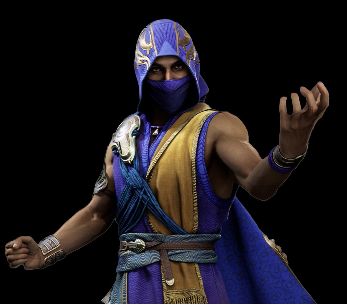 RainyJady's tweet photo. Just a minor Rain edit I did &amp; his design looks way better with the purple shoulder drape 😩💜 https://t.co/pleMY6lFsV