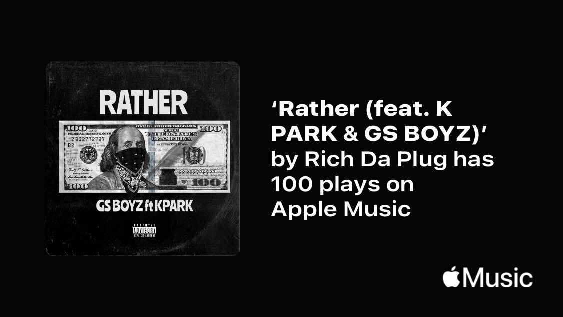 RichDaManager's tweet image. Just passed a new Milestone on @AppleMusic. Thanks for listening!
music.lnk.to/0ahRlV
