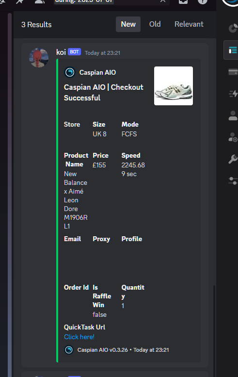 M (@ghxst365) on Twitter photo new balances healthy profits 🔥
cg <a href="/11Notify/">11 Notify⚡</a>
proxies <a href="/PorterProxies/">Porter Proxies</a> <a href="/CrystalProxiess/">CrystalProxies</a>
bot <a href="/CaspianAIO/">Caspian AIO</a> new balances healthy profits 🔥
cg <a href="/11Notify/">11 Notify⚡</a>
proxies <a href="/PorterProxies/">Porter Proxies</a> <a href="/CrystalProxiess/">CrystalProxies</a>
bot <a href="/CaspianAIO/">Caspian AIO</a>