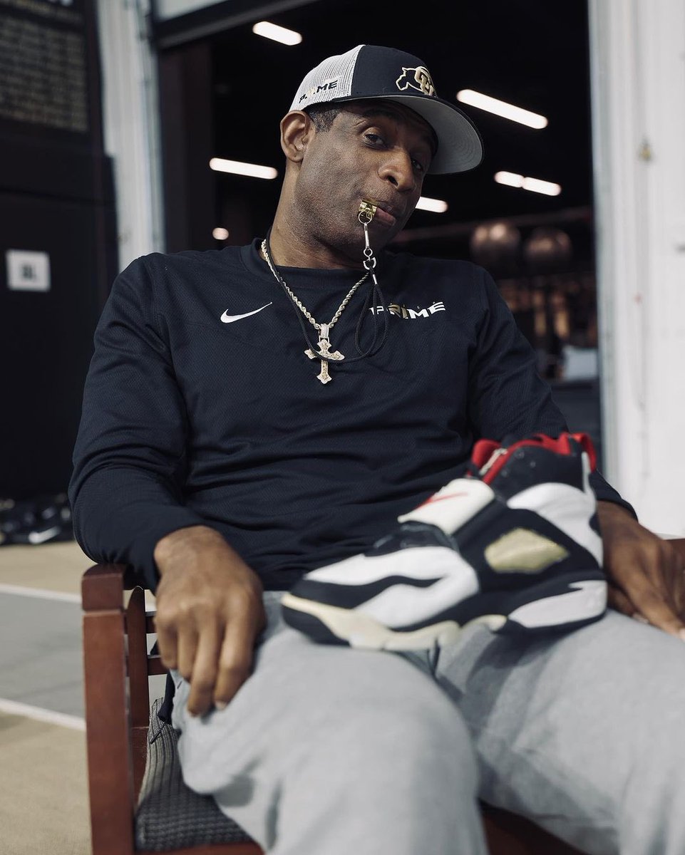 Deion Sanders has officially rejoined Nike and will be relaunching his signature line of sneakers with a Brand new Prime logo 🔥