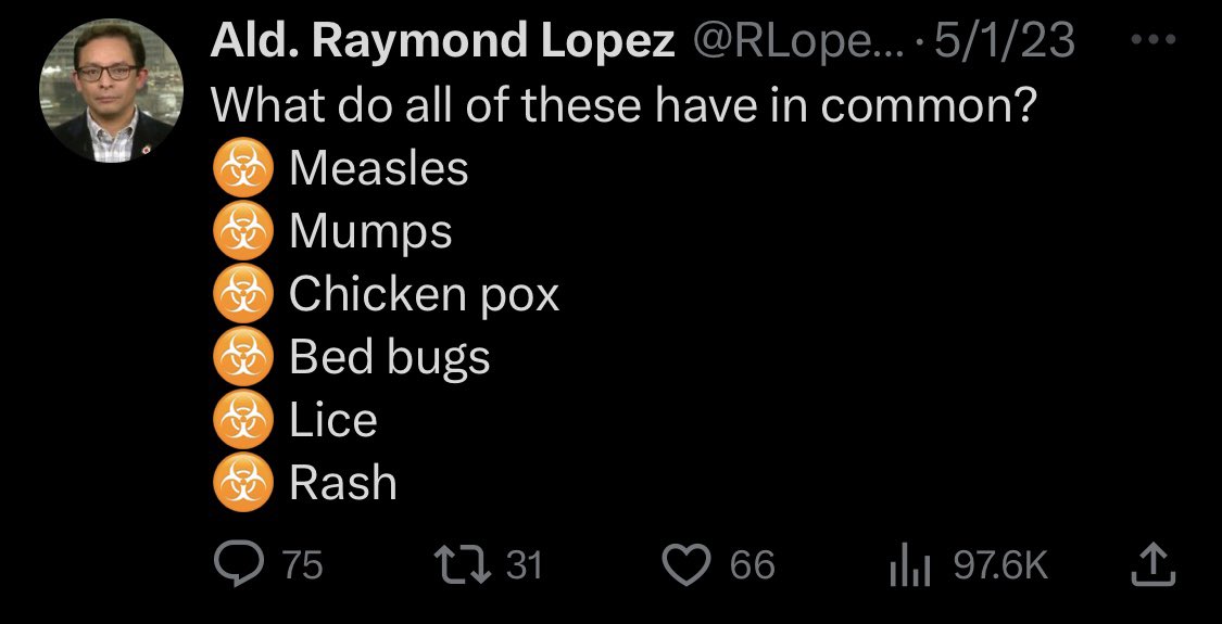 BebopOtt's tweet photo. you have been one of the most reactionary, fearmongering and toxic voices in Chicago’s municipal government since this shameful saga began. everyone sees through you like the paper tiger you are alderman https://t.co/CHYVDQGN1k