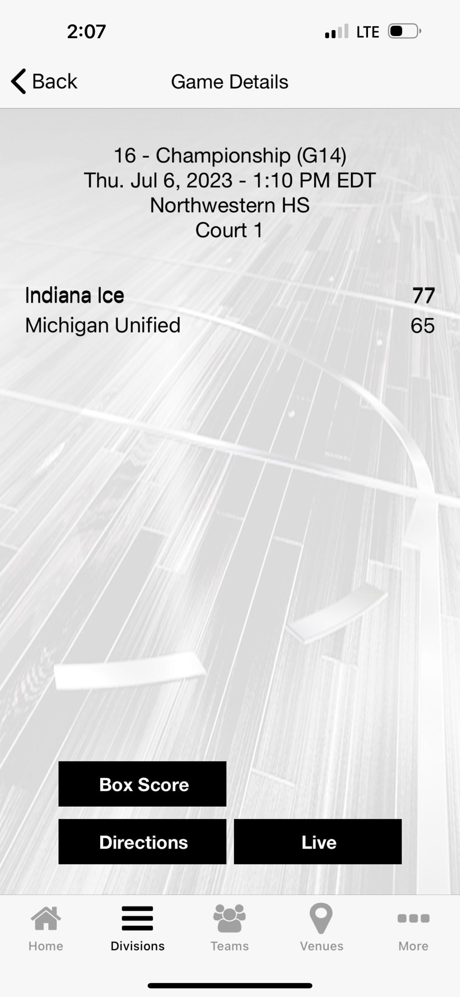 Indiana Ice Basketball Club on Twitter "indiana_ice 2025 Gold with a win over Michigan Unified