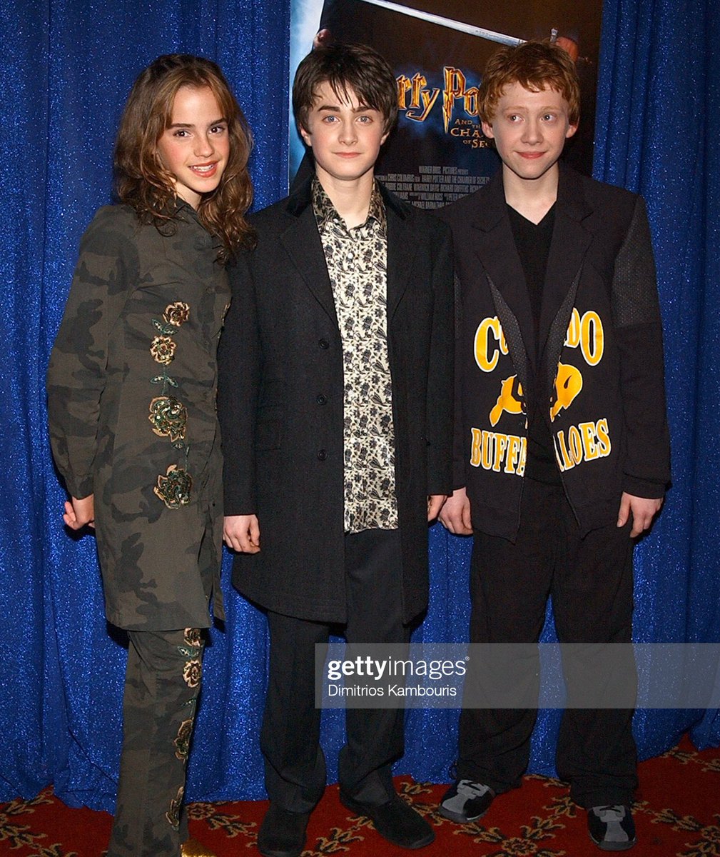 CUBarstool's tweet photo. That time Ron Weasley popped off in a CU Buffs suit at the Harry Potter premier https://t.co/GObbIcv4sl