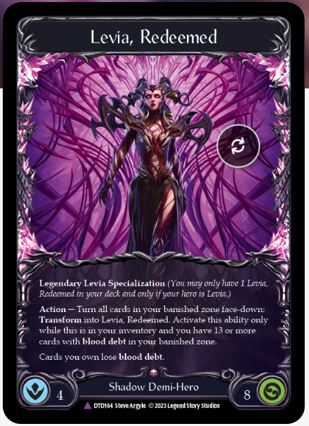 FAB_REC's tweet photo. The missing high-res Dusk till Dawn images are available on @SpellvoidFAB, including the Fabled, and our personal favorite the Marvel Levia Demi Hero! @fabtcg #fleshandblood https://t.co/FOGzrl3Nc6