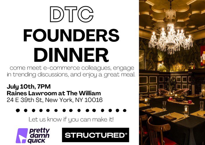 eliweisss's tweet photo. Ok here’s the verdict 👀

Joining @PrettyDamnTweet, @MoskowitzAvi, and @davidbozin at for dinner and vibes. 

I’d love to see all of you!! 

Pls come through if you’re local ❤️

https://t.co/iz9xjq15AL https://t.co/etBhxNRu58