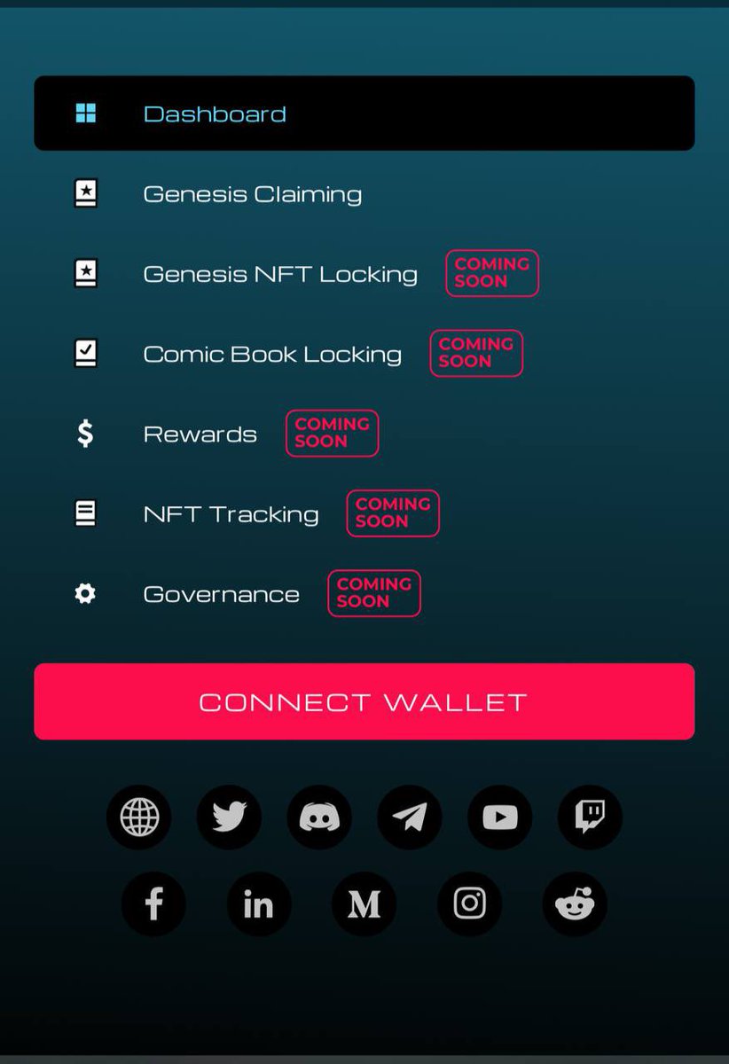 NiFeWARS's tweet photo. ✅  Rewards for Genesis NFTs
✅  Rewards for NiFe Wars comics
✅  Governance-based token utility for $WAGMIGAMES

Coming soon to a dashboard near you 🚀 https://t.co/NzcQmg4uVs