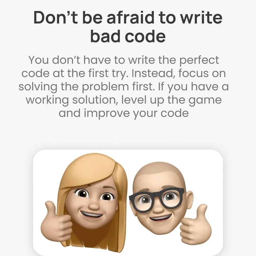 broogrammer's tweet photo. 4 Things I Wish I Knew When I Started Coding 🚀💻 
#CodingTips #ProgrammingJourney #CodeNewbie #TechCommunity #NeverStopLearning https://t.co/6Q1zTSGDMU