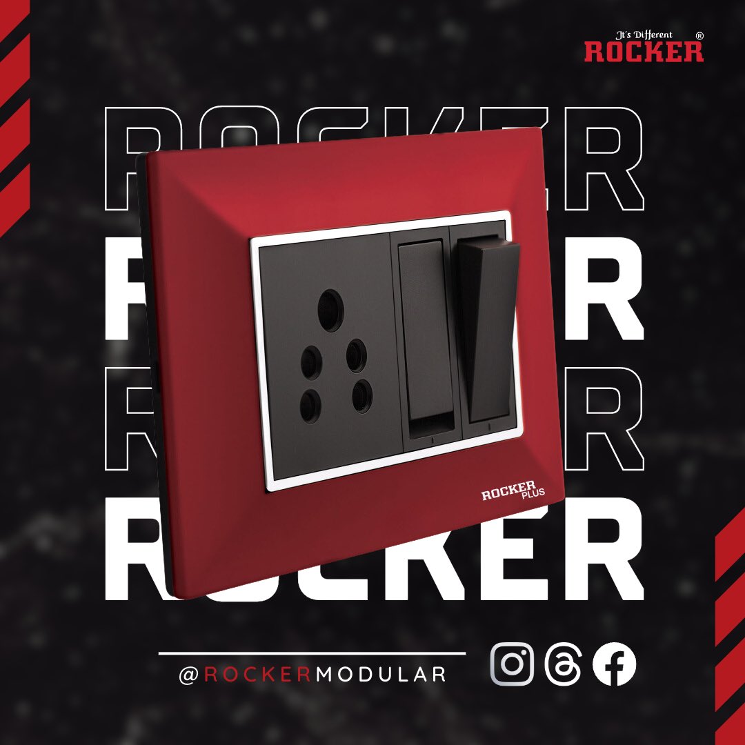 Step into the future with Rocker Modular Switches! 🚀✨ Introducing our sleek, customizable range that transforms your space like never before. From minimalist to vibrant, we've got the perfect match for your style. Get ready to elevate your switch game.#RockerSwitches #Modular