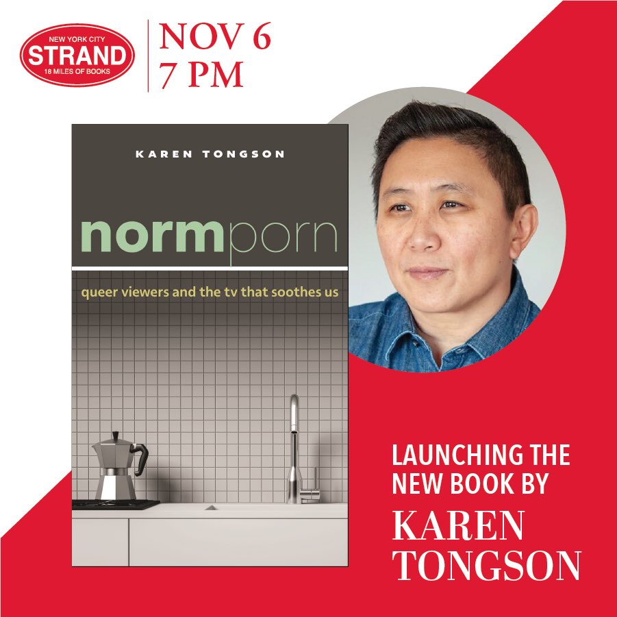 inlandemperor's tweet photo. Save the date NYC—you get the official launch of #NORMPORN at the @strandbookstore this fall. I’ll be there in the flesh, with a special guest to be announced. See you then! https://t.co/7xn2GpVkAE