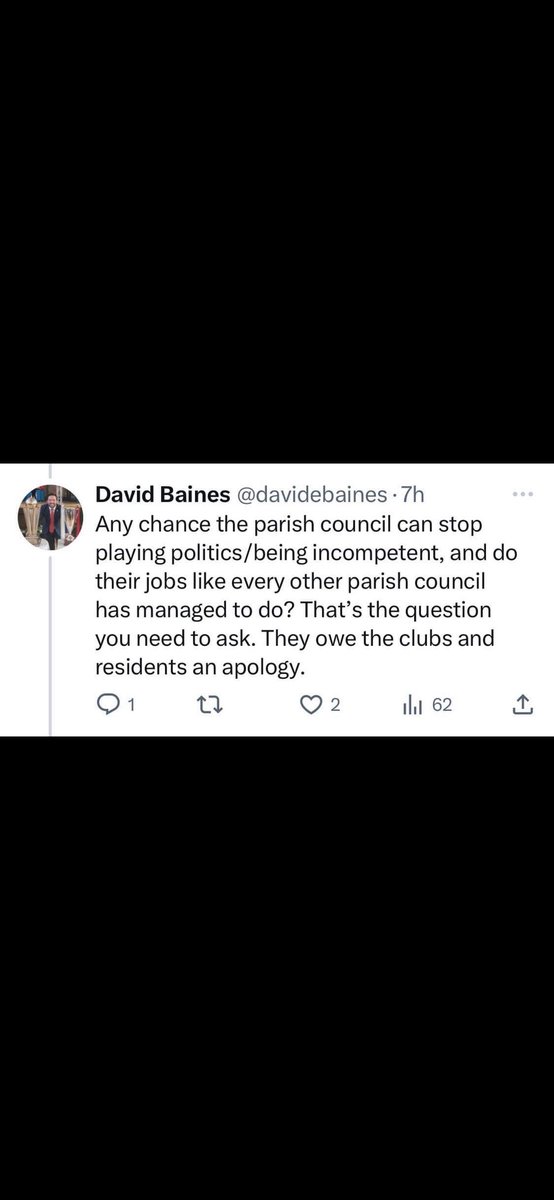 Cllr Matthew Jones tweet media