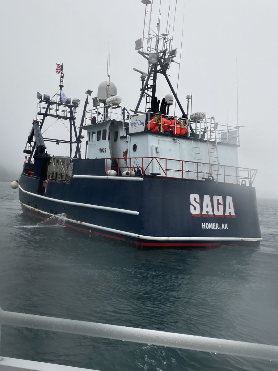 JaymeMcKenna's tweet photo. Trip Update: One just never knows what one might see in #Alaska!
#FVSaga #JakeAnderson #DeadliestCatch https://t.co/PtMlNy9Sqk