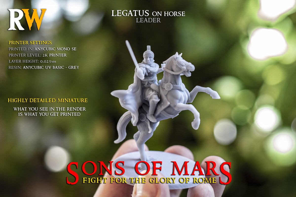 ResinWarfare's tweet photo. A general commander on their steed!

Sons of Mars, the Ultimate Roman Collection: https://t.co/f85DGLWBeb

#Wargaming #resinwarfare #sonsofmars #WarhammerArt #3dprinting #PaintingWarhammer #paintingminiatures https://t.co/sf6jpErfMw