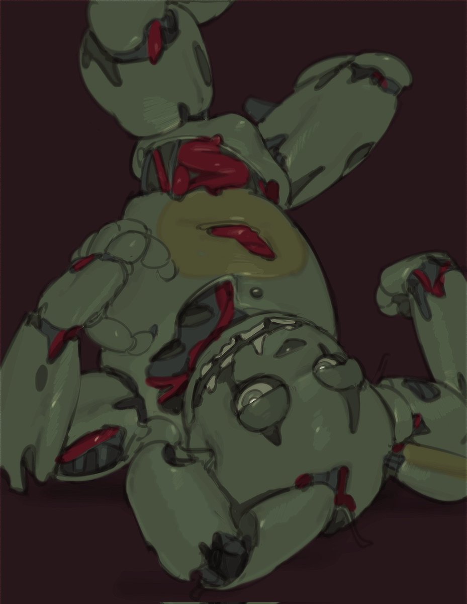 1kogito1's tweet photo. Springtrap https://t.co/RX5bb3sYN4