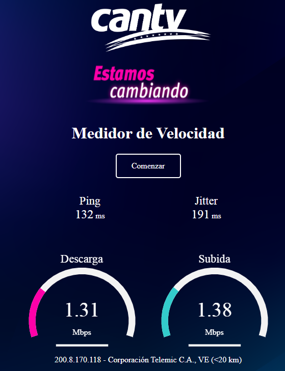acido100x100's tweet image. Y asi pasan las horas con el servicio de Internet en la Urb. Montecristo, Caracas que presta malamente @InterCliente @TuMundoInter llevamos mas de dos horas con este resultado
Señores @Conatel @sundde_ve
#InterCliente #Intercable