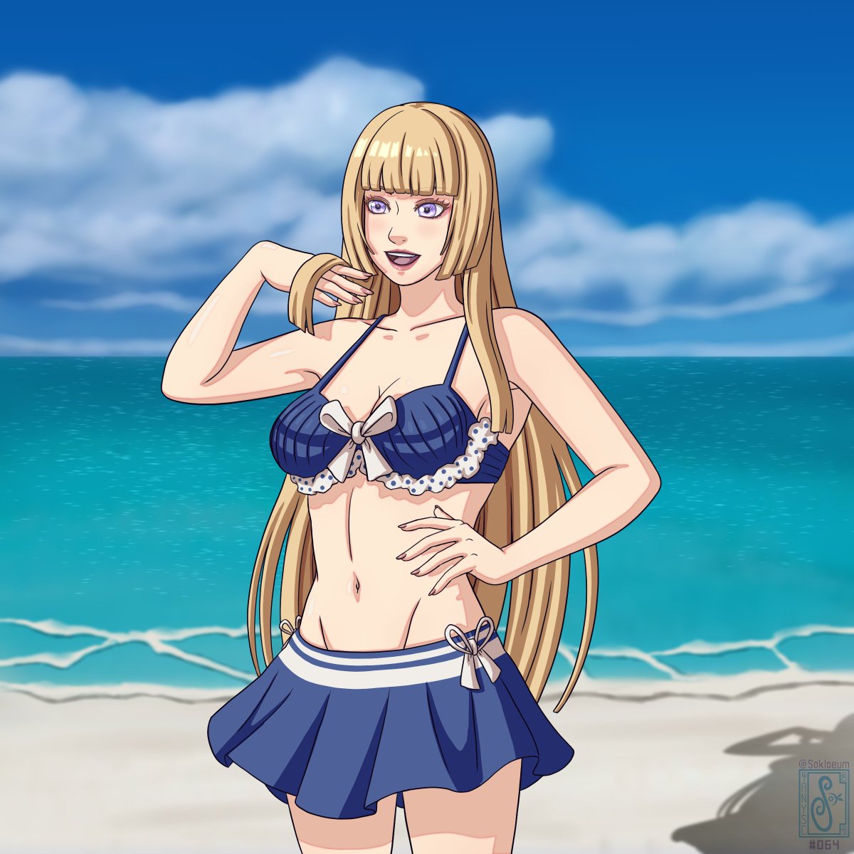 sokloeum's tweet photo. Here's Emilie De Rochefort (Lili) from Tekken. She's in her Summer Lili outfit.
If you like her, please vote.
Sakura Kasugano from Street Fighter is next.
#4thANYSC #Lili #EmilieDeRochefort #リリ #鉄拳 https://t.co/AboylNUDOL
