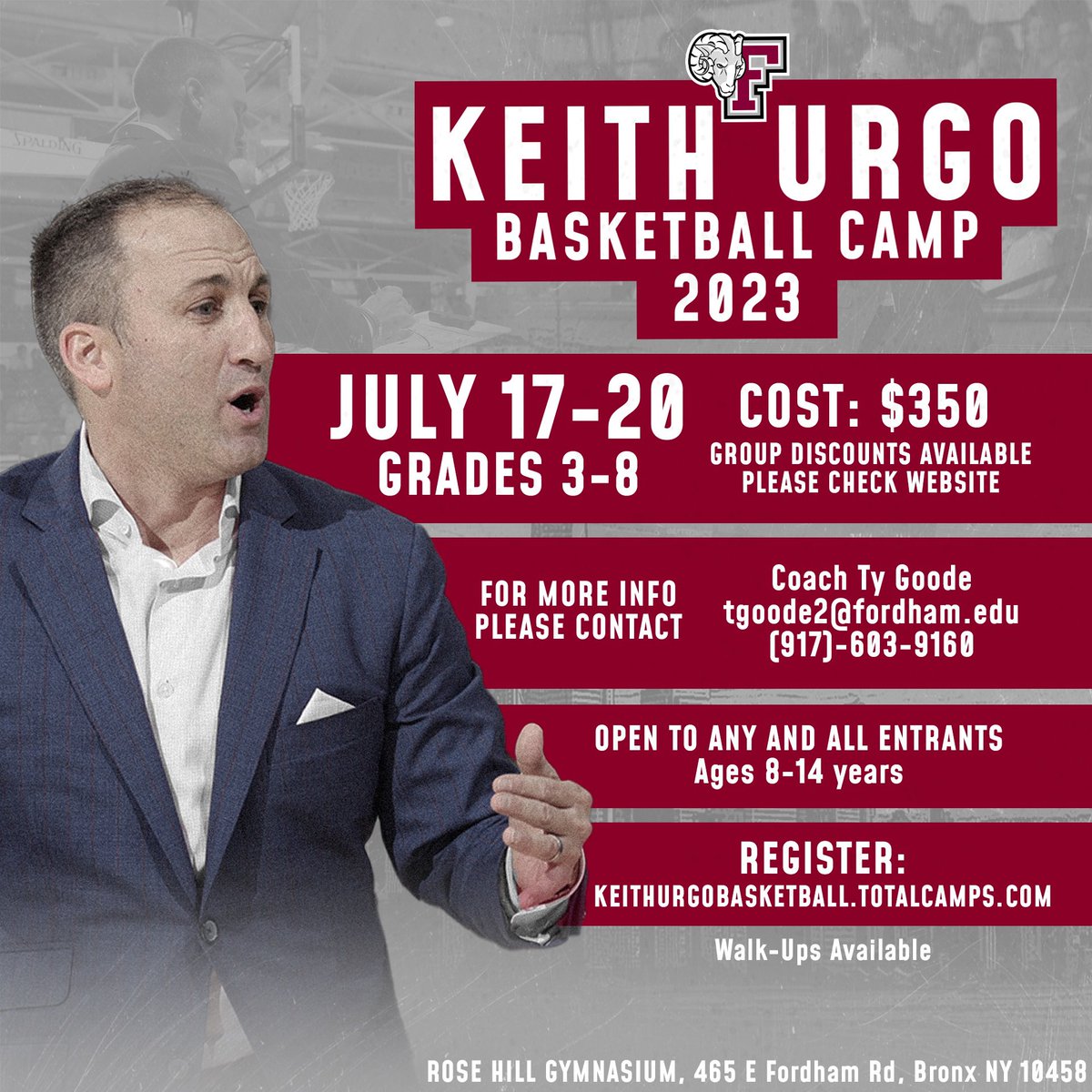 Fordham Men's Basketball tweet media