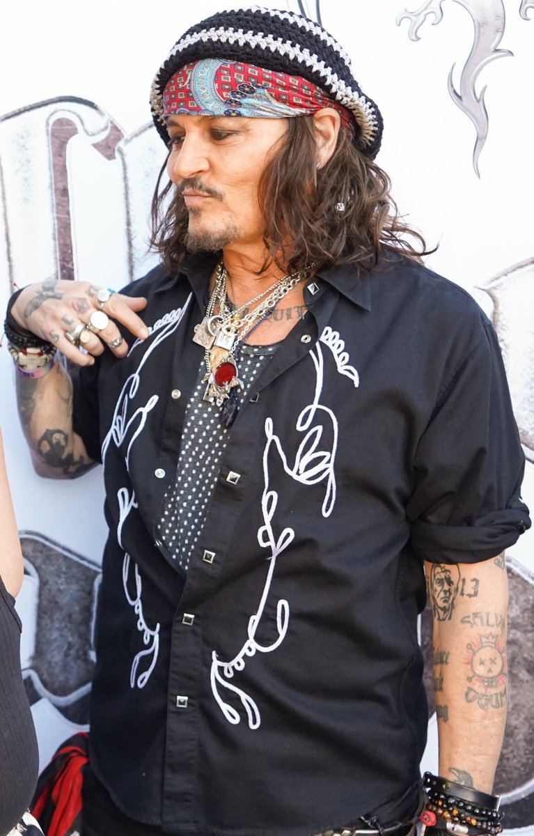 💋🥺
#JohnnyDepp 
(📸 Kyler Clark)