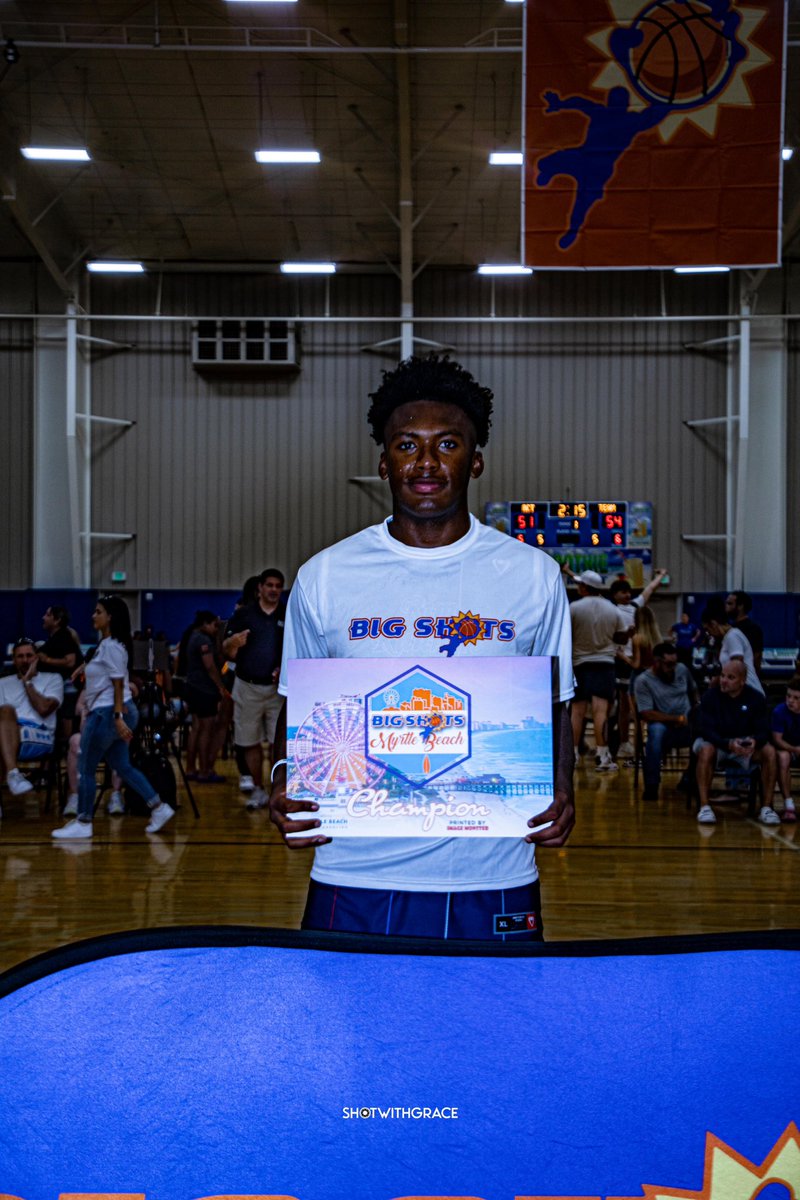 #BIGSHOTS #MyrtleLive 

🏆 17u Platinum Championship 🏆

CHAMPS: NC Rim Runners - 79 

RUNNER UP: Raleigh Raiders - 66 

MVP: 1 Dominic Payne 13
