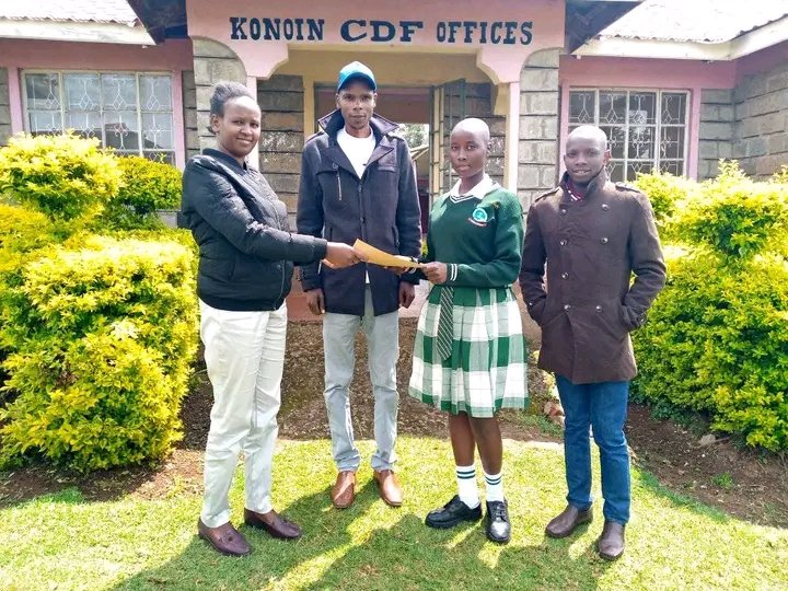 LennyBrighton1's tweet photo. We have today cleared the school fees of Faith Chepkemoi, a Form 4 student at St Monica Chebang'ang Girls who was at home following a fee balance of Ksh. 81,270. She has reported to school. Also thanks to the office of W.Rep for coming through to pay half of the fees. 
Lapaa Taa https://t.co/368B0rVLsJ