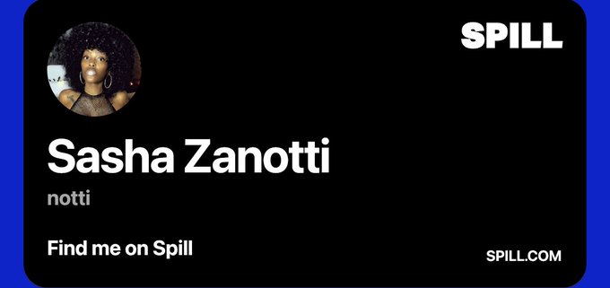 Follow me on Spill https://t.co/KWtklEcNPa<a href="/tag/sashazanotti"class="tags"><span>#sashazanotti</span></a>
