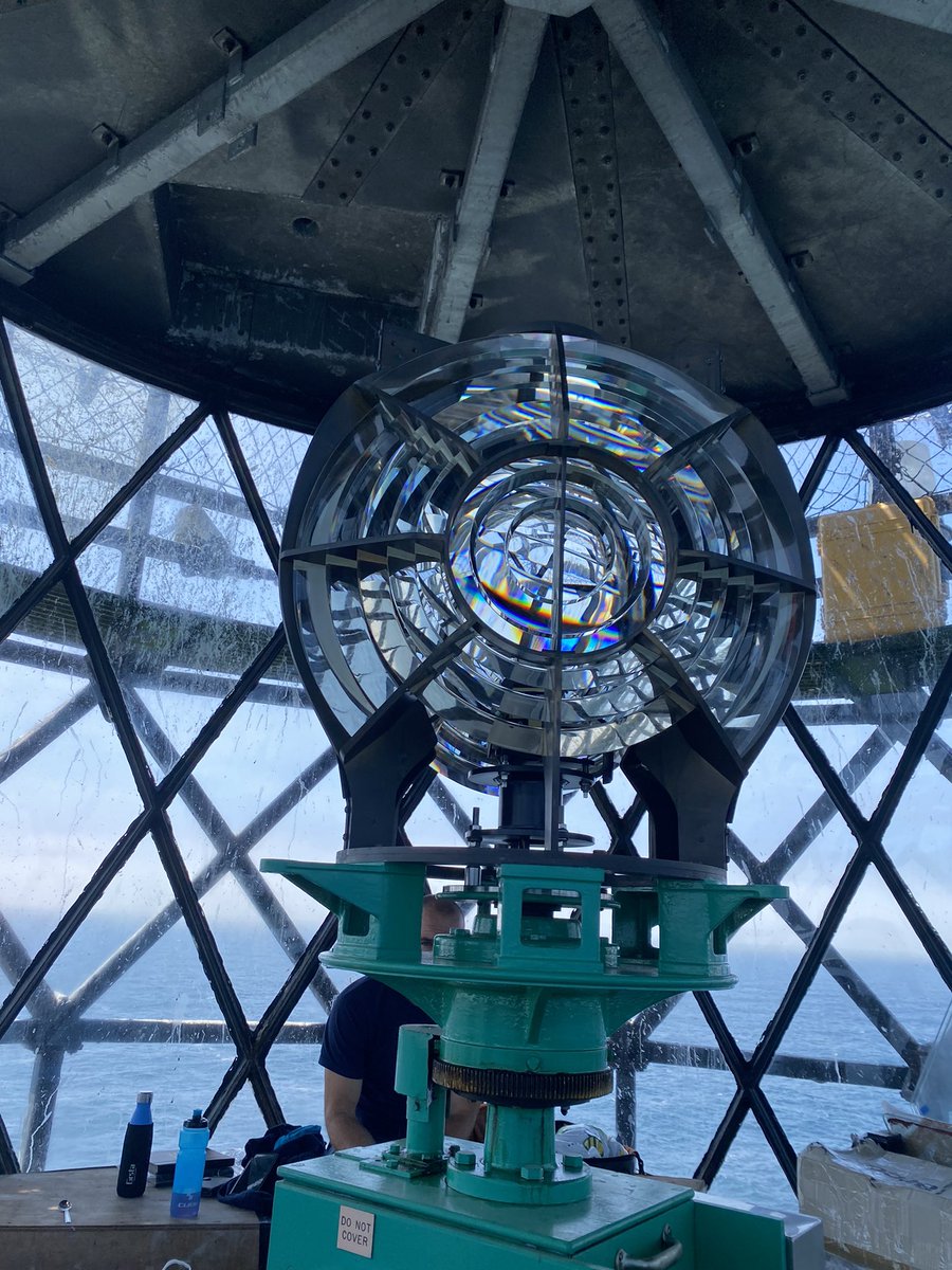 RWD1001's tweet photo. @trinityhouse_uk #IALA inspections continue with Longships and Wolf Rock while others tackle Bishop Rock and a number of other stations. https://t.co/LGce9fZ6Dm