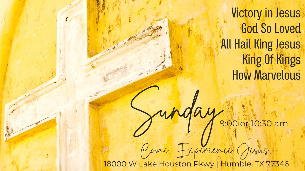 Sunday is our favorite day because it's the day we get to gather and worship our Savior as one! Have you invited someone to join you this week?