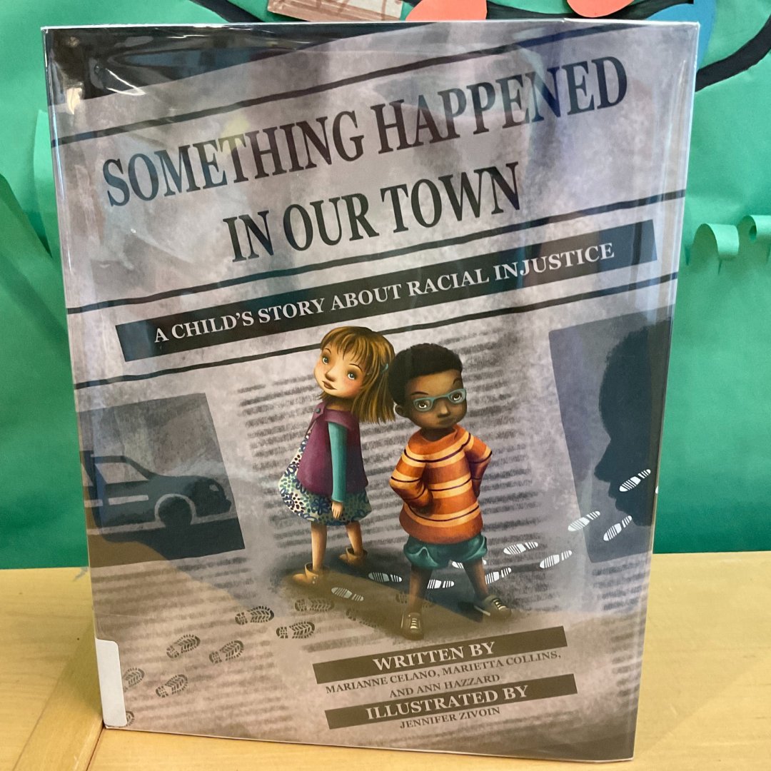 FairfieldPubLib's tweet photo. It's not too late to get in on the Equity Exchange Book Club. Register &amp; check out the book at the Main Library. Join the Fairfield Equity Coalition to discuss Something Happened in Our Town and do a related activity. #fairfieldequitycoalition #fairfieldmoms #childrensactivities https://t.co/QdnuowImdh