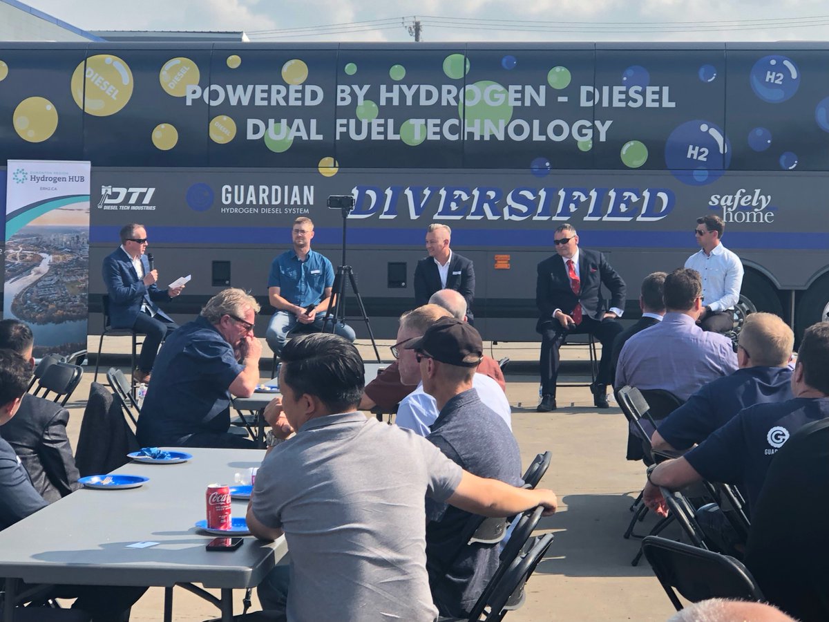 ERHydrogenHUB's tweet photo. We’d like to thank everyone who took part in yesterday’s Hops &amp; Hydrogen networking event co-hosted with Diesel Tech Industries! A big thanks to all participants and panelists. 

Stay tuned for our next event by signing up to our newsletter: https://t.co/CebqMIRHmo https://t.co/6rjvbqklbL