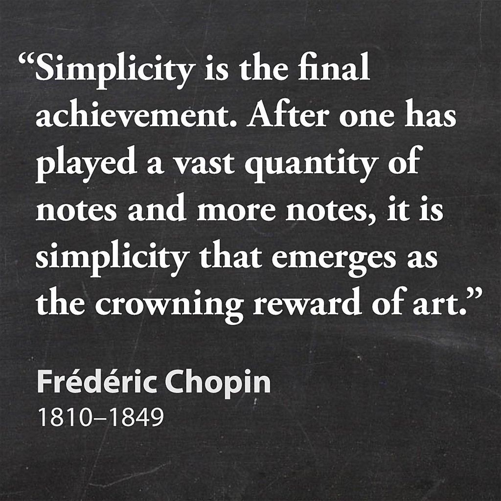 bicon's tweet photo. 🎵 Here's another thought on simplicity, this time from Frédéric Chopin. The Bicon design was created not to study osseointegration, but to restore dentition in patients — effectively, practically, and SIMPLY! #onlybicon #shortimplants #dentalimplants #simplicity #chopin https://t.co/7RiFiJbdch