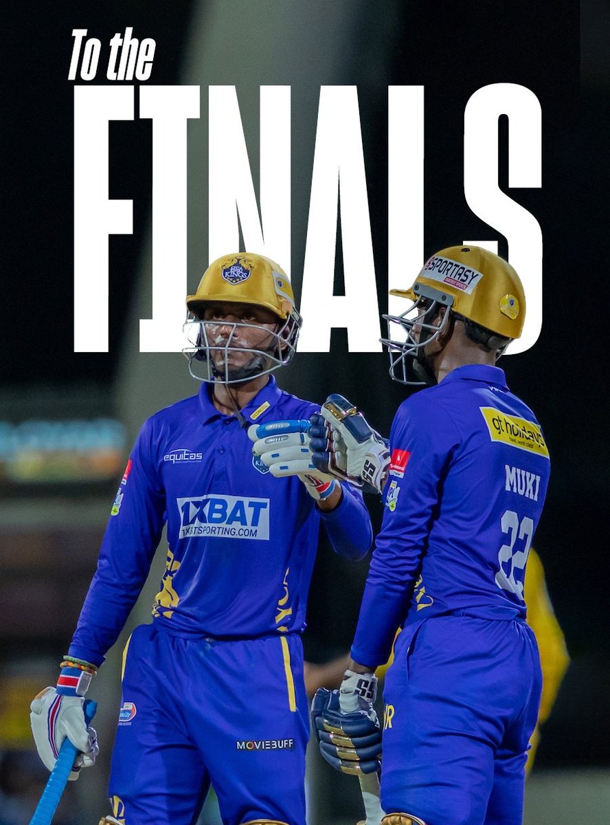 Trybwear1's tweet photo. To the FINALS! ✨👑

#OneTRYB is #SemmaWeightu 🔥🥳

@LycaKovaiKings #LKK #LycaKovaiKings #TNPL #TNPL2023 #TRYB #TRYBRevolution #GethuKaatuvoma @TNPremierLeague https://t.co/lNSRbWpvTQ