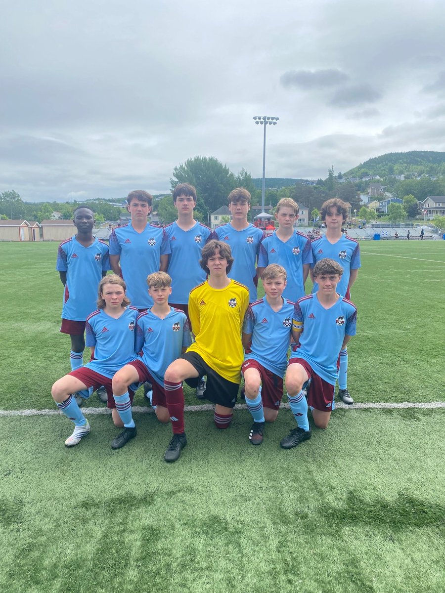 SoccerNLSA's tweet photo. Our BU14 Atlantic team is ready to take on ⁦@SoccerNS⁩ https://t.co/jUtho8aiK6