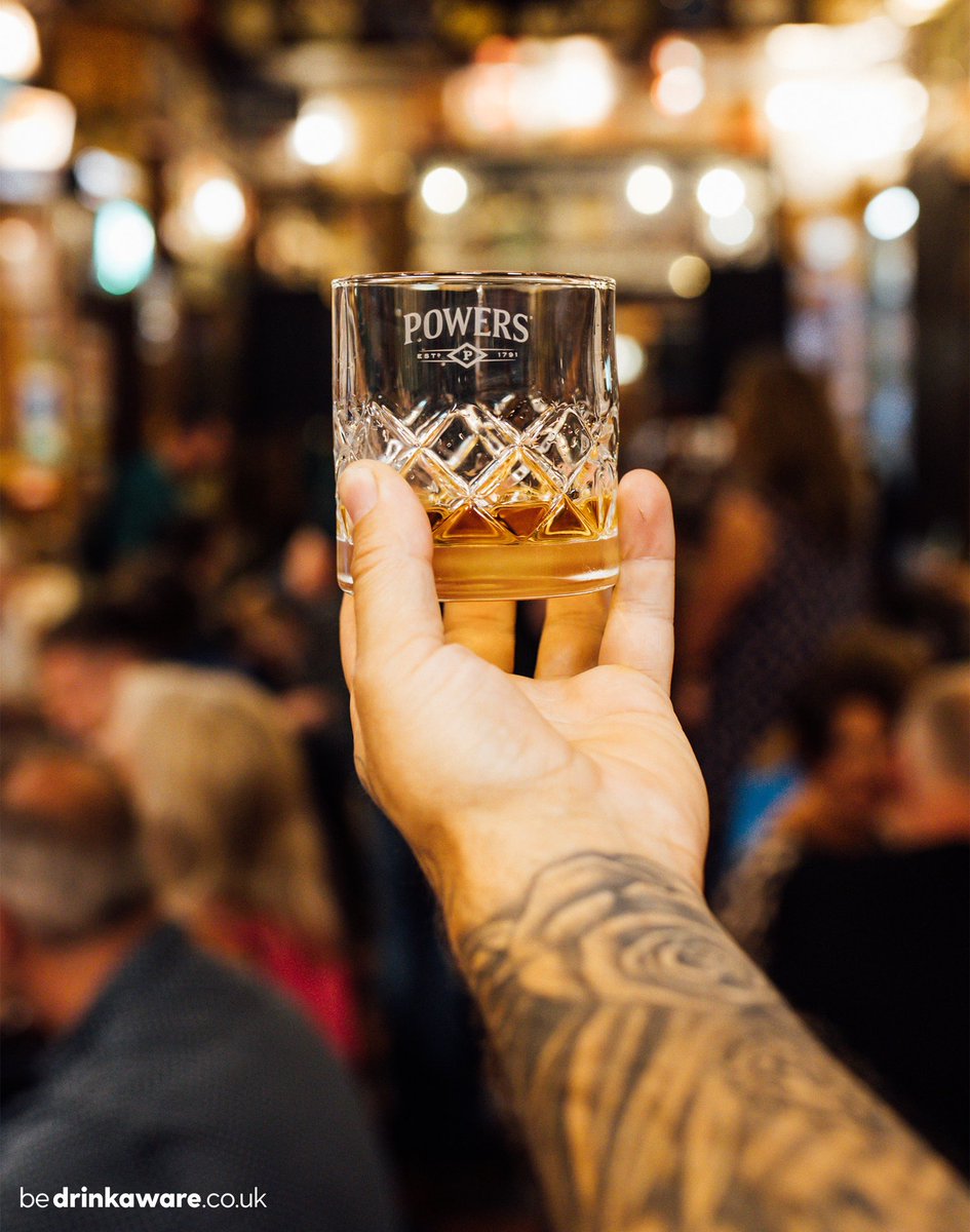POV: Looking into the weekend like... #Whiskey #IrishWhiskey #PowersIrishWhiskey