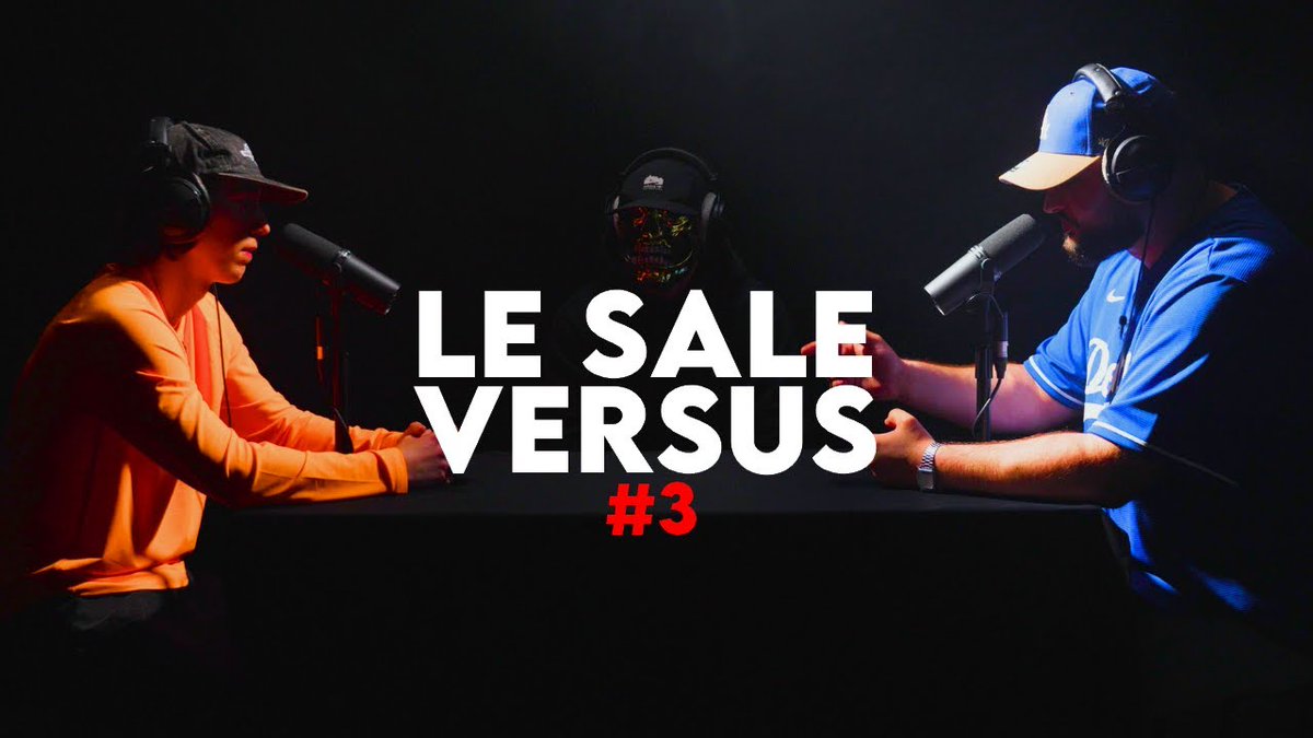 Le Sale Versus #3 est dispo sur ma chaîne Youtube. Merci beaucoup à @GREJ8304 et <a href="/TISMA_SSE/">TISMA</a> pour vos performances, pour l'ambiance et le respect entre vous. Merci à mon reuf <a href="/truckthomass/">truck</a> pour les prods, t'es le boss. 

youtu.be/397S_-cXtPM
youtu.be/397S_-cXtPM